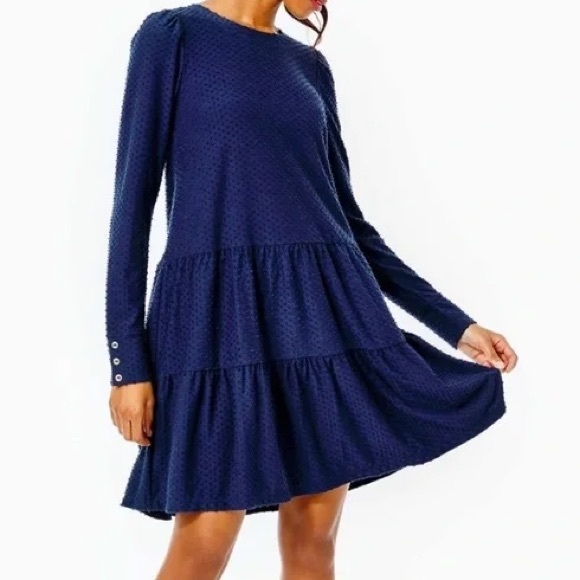 Lilly Pulitzer arlette dress 💙 - Picture 1 of 8